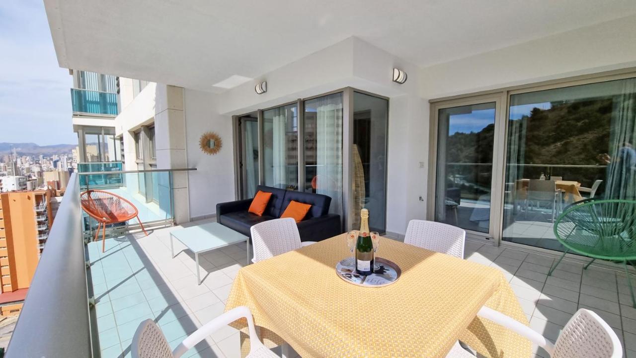 Skyline 6 Private Balcony, Sunny Year Round, With Views Appartement Benidorm